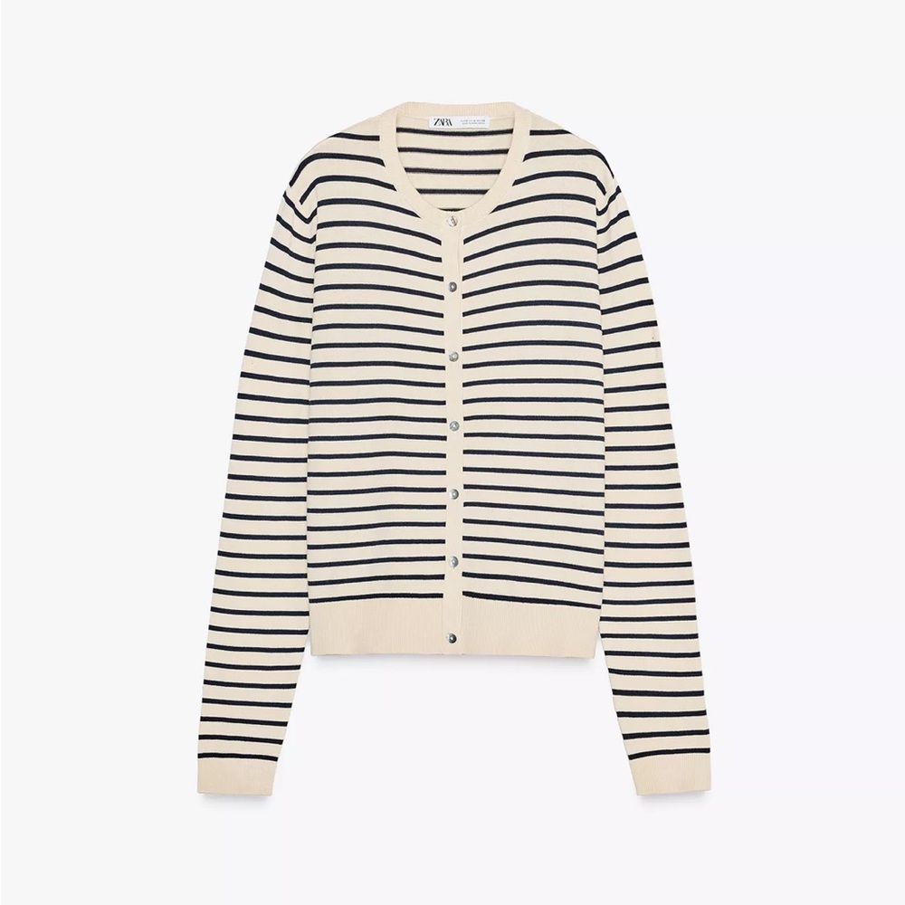 Zara Striped Cardigan